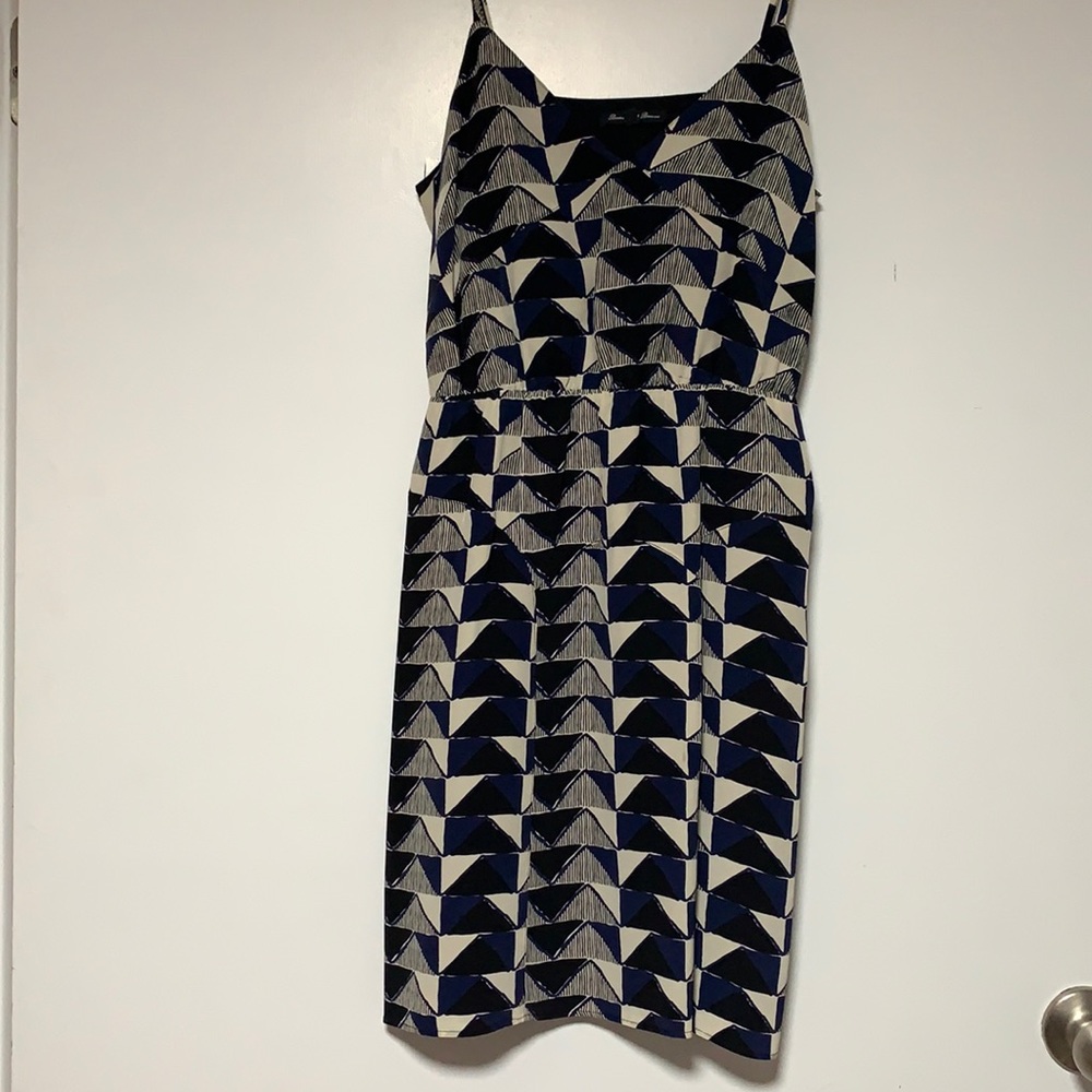 Madewell geometric pattern dress